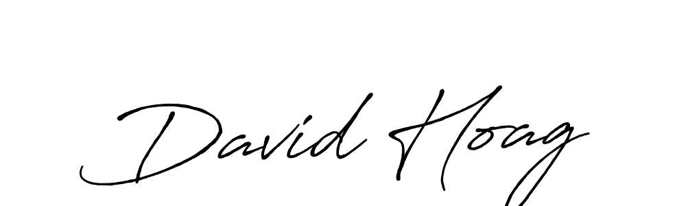Design your own signature with our free online signature maker. With this signature software, you can create a handwritten (Antro_Vectra_Bolder) signature for name David Hoag. David Hoag signature style 7 images and pictures png