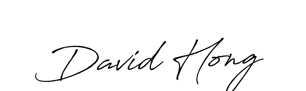 You should practise on your own different ways (Antro_Vectra_Bolder) to write your name (David Hong) in signature. don't let someone else do it for you. David Hong signature style 7 images and pictures png