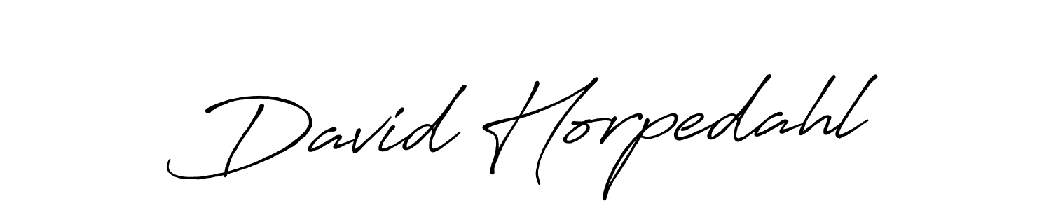 Also You can easily find your signature by using the search form. We will create David Horpedahl name handwritten signature images for you free of cost using Antro_Vectra_Bolder sign style. David Horpedahl signature style 7 images and pictures png
