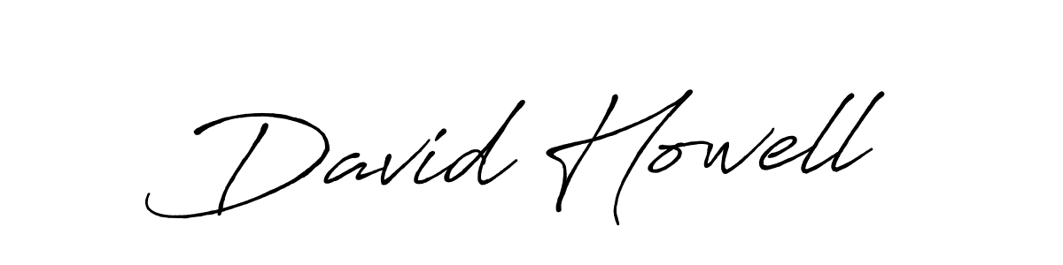 Make a beautiful signature design for name David Howell. With this signature (Antro_Vectra_Bolder) style, you can create a handwritten signature for free. David Howell signature style 7 images and pictures png