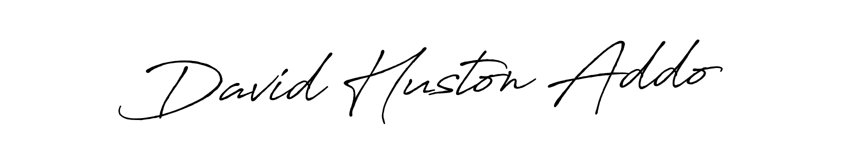 Make a beautiful signature design for name David Huston Addo. With this signature (Antro_Vectra_Bolder) style, you can create a handwritten signature for free. David Huston Addo signature style 7 images and pictures png