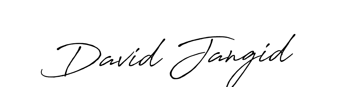 Also You can easily find your signature by using the search form. We will create David Jangid name handwritten signature images for you free of cost using Antro_Vectra_Bolder sign style. David Jangid signature style 7 images and pictures png