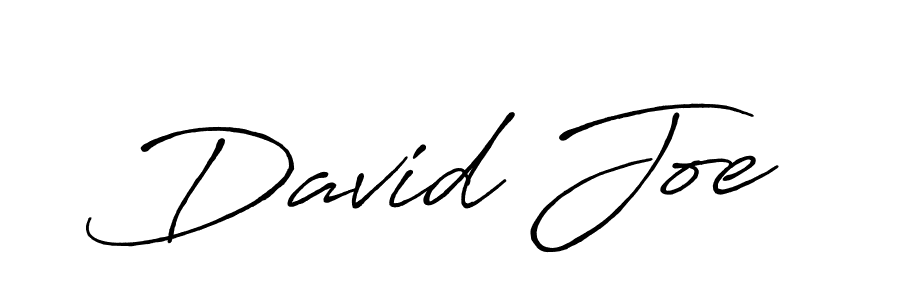 Also we have David Joe name is the best signature style. Create professional handwritten signature collection using Antro_Vectra_Bolder autograph style. David Joe signature style 7 images and pictures png