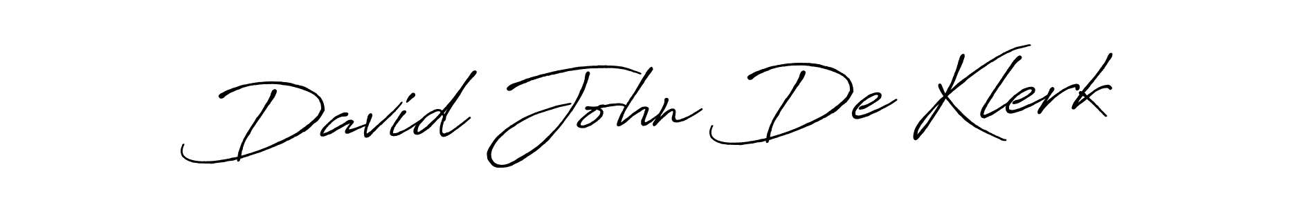 Also we have David John De Klerk name is the best signature style. Create professional handwritten signature collection using Antro_Vectra_Bolder autograph style. David John De Klerk signature style 7 images and pictures png