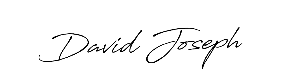 David Joseph stylish signature style. Best Handwritten Sign (Antro_Vectra_Bolder) for my name. Handwritten Signature Collection Ideas for my name David Joseph. David Joseph signature style 7 images and pictures png