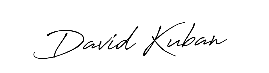 David Kuban stylish signature style. Best Handwritten Sign (Antro_Vectra_Bolder) for my name. Handwritten Signature Collection Ideas for my name David Kuban. David Kuban signature style 7 images and pictures png