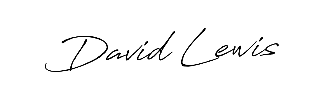 Design your own signature with our free online signature maker. With this signature software, you can create a handwritten (Antro_Vectra_Bolder) signature for name David Lewis. David Lewis signature style 7 images and pictures png