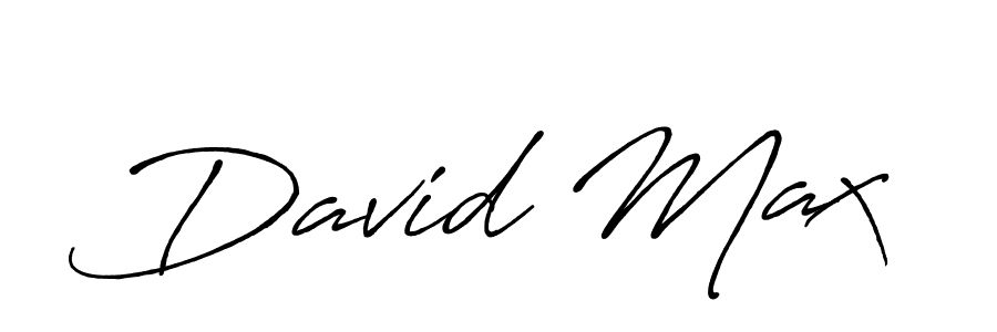Also You can easily find your signature by using the search form. We will create David Max name handwritten signature images for you free of cost using Antro_Vectra_Bolder sign style. David Max signature style 7 images and pictures png