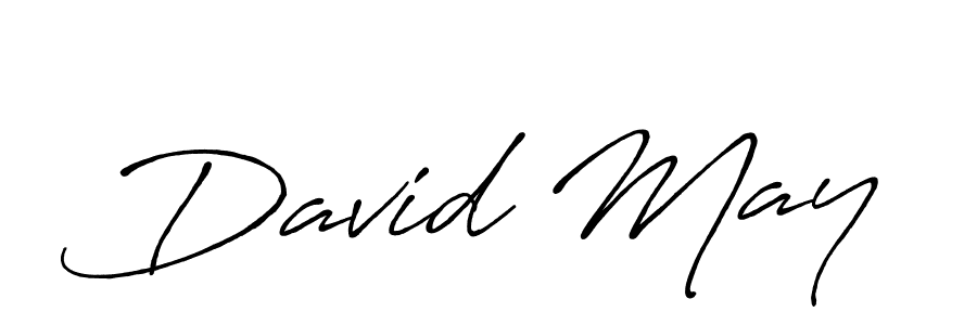 How to make David May signature? Antro_Vectra_Bolder is a professional autograph style. Create handwritten signature for David May name. David May signature style 7 images and pictures png