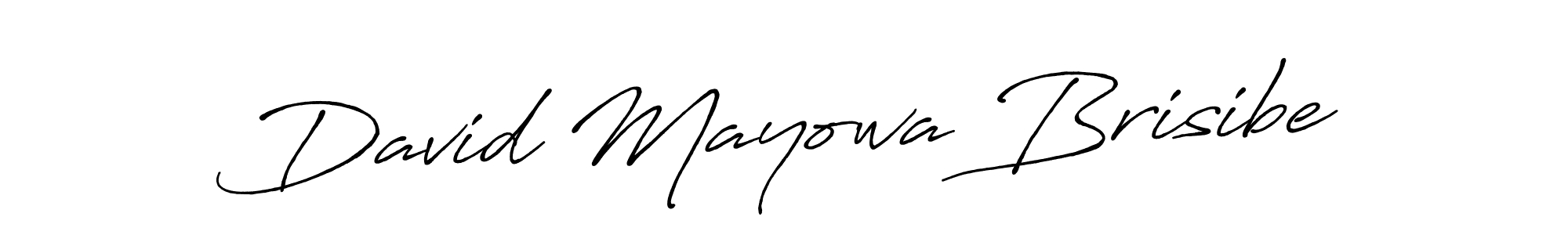 The best way (Antro_Vectra_Bolder) to make a short signature is to pick only two or three words in your name. The name David Mayowa Brisibe include a total of six letters. For converting this name. David Mayowa Brisibe signature style 7 images and pictures png