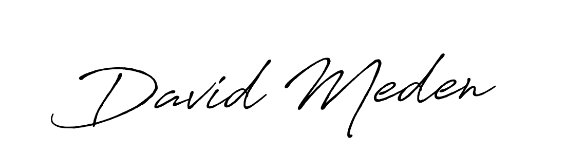 Make a beautiful signature design for name David Meden. Use this online signature maker to create a handwritten signature for free. David Meden signature style 7 images and pictures png