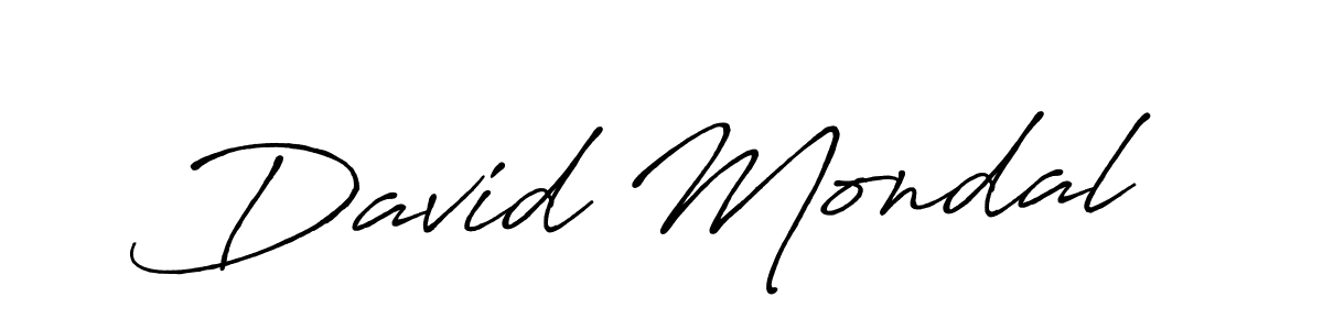 You should practise on your own different ways (Antro_Vectra_Bolder) to write your name (David Mondal) in signature. don't let someone else do it for you. David Mondal signature style 7 images and pictures png