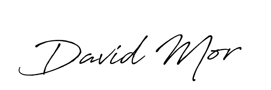 Use a signature maker to create a handwritten signature online. With this signature software, you can design (Antro_Vectra_Bolder) your own signature for name David Mor. David Mor signature style 7 images and pictures png