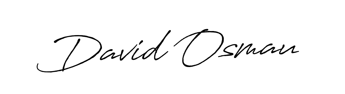 Create a beautiful signature design for name David Osmau. With this signature (Antro_Vectra_Bolder) fonts, you can make a handwritten signature for free. David Osmau signature style 7 images and pictures png