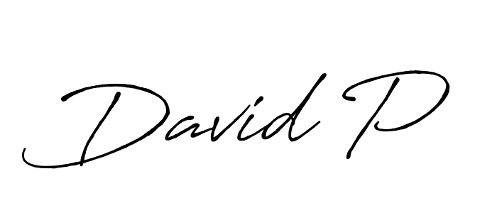 It looks lik you need a new signature style for name David P. Design unique handwritten (Antro_Vectra_Bolder) signature with our free signature maker in just a few clicks. David P signature style 7 images and pictures png