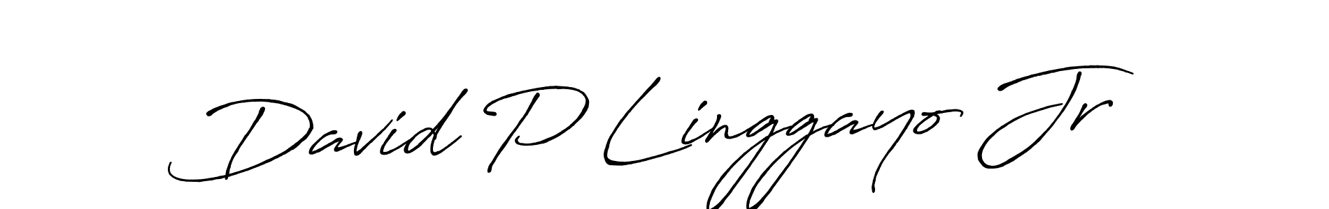 Once you've used our free online signature maker to create your best signature Antro_Vectra_Bolder style, it's time to enjoy all of the benefits that David P Linggayo Jr name signing documents. David P Linggayo Jr signature style 7 images and pictures png