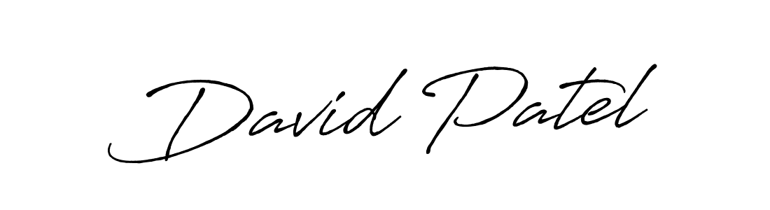Antro_Vectra_Bolder is a professional signature style that is perfect for those who want to add a touch of class to their signature. It is also a great choice for those who want to make their signature more unique. Get David Patel name to fancy signature for free. David Patel signature style 7 images and pictures png