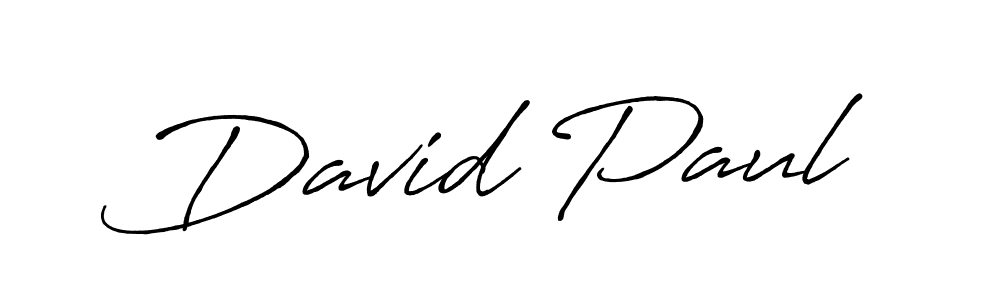 You should practise on your own different ways (Antro_Vectra_Bolder) to write your name (David Paul) in signature. don't let someone else do it for you. David Paul signature style 7 images and pictures png