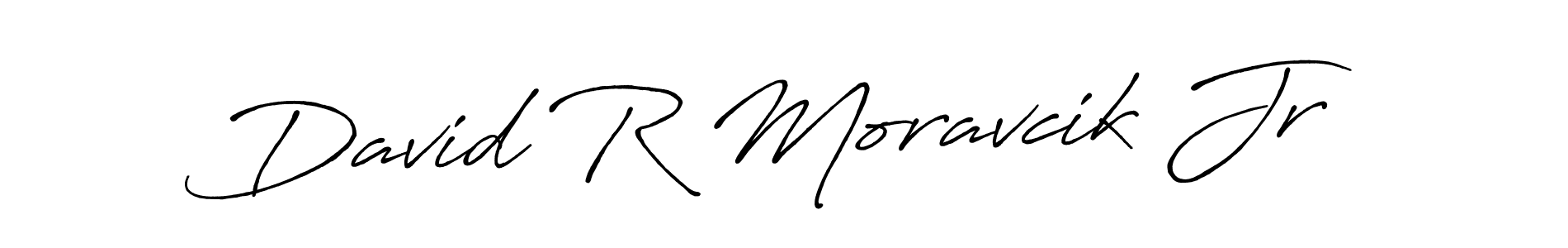 Design your own signature with our free online signature maker. With this signature software, you can create a handwritten (Antro_Vectra_Bolder) signature for name David R Moravcik Jr. David R Moravcik Jr signature style 7 images and pictures png