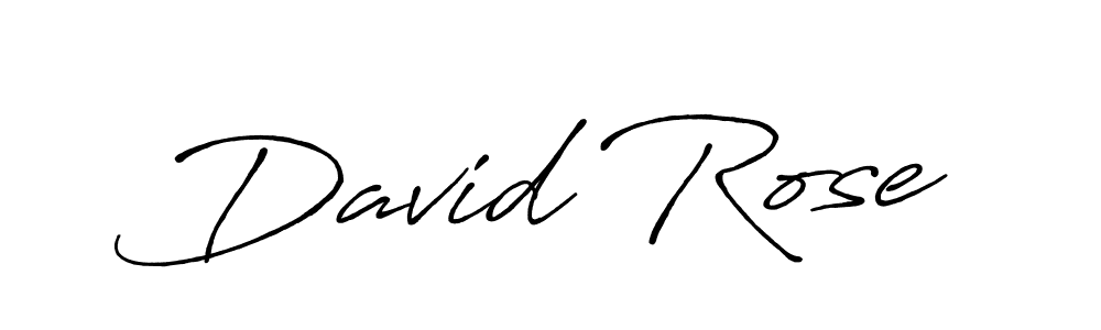 How to make David Rose signature? Antro_Vectra_Bolder is a professional autograph style. Create handwritten signature for David Rose name. David Rose signature style 7 images and pictures png