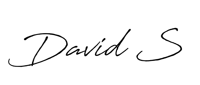 Make a beautiful signature design for name David S. Use this online signature maker to create a handwritten signature for free. David S signature style 7 images and pictures png