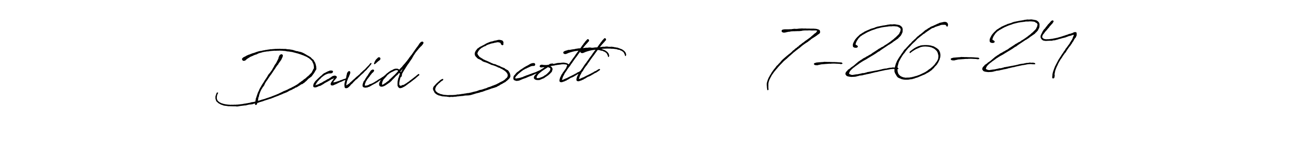 You should practise on your own different ways (Antro_Vectra_Bolder) to write your name (David Scott         7-26-24) in signature. don't let someone else do it for you. David Scott         7-26-24 signature style 7 images and pictures png