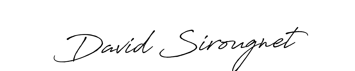 Best and Professional Signature Style for David Sirougnet. Antro_Vectra_Bolder Best Signature Style Collection. David Sirougnet signature style 7 images and pictures png