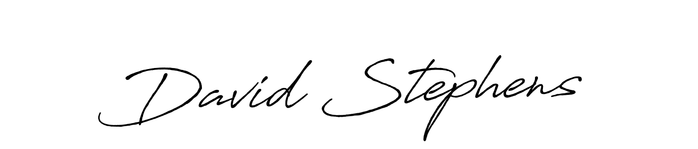 Design your own signature with our free online signature maker. With this signature software, you can create a handwritten (Antro_Vectra_Bolder) signature for name David Stephens. David Stephens signature style 7 images and pictures png