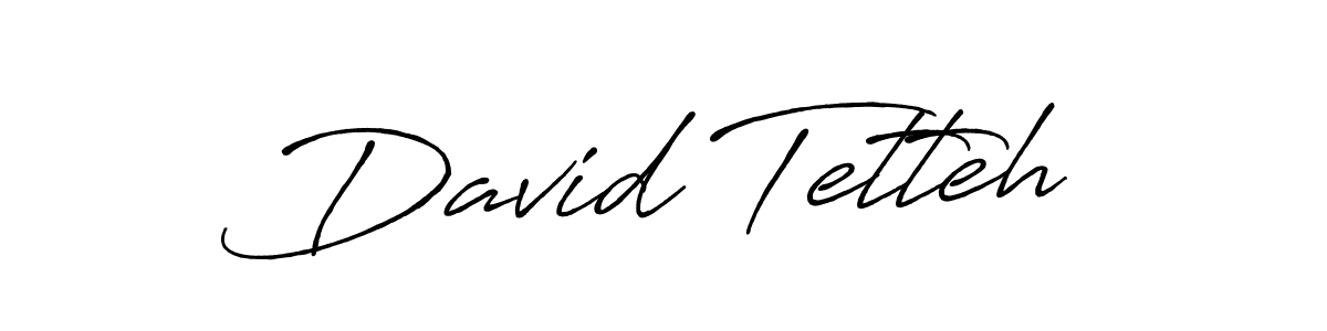 Use a signature maker to create a handwritten signature online. With this signature software, you can design (Antro_Vectra_Bolder) your own signature for name David Tetteh. David Tetteh signature style 7 images and pictures png