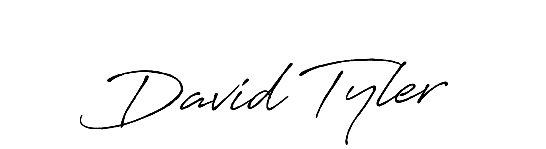 Also You can easily find your signature by using the search form. We will create David Tyler name handwritten signature images for you free of cost using Antro_Vectra_Bolder sign style. David Tyler signature style 7 images and pictures png