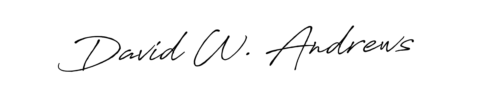 How to Draw David W. Andrews signature style? Antro_Vectra_Bolder is a latest design signature styles for name David W. Andrews. David W. Andrews signature style 7 images and pictures png