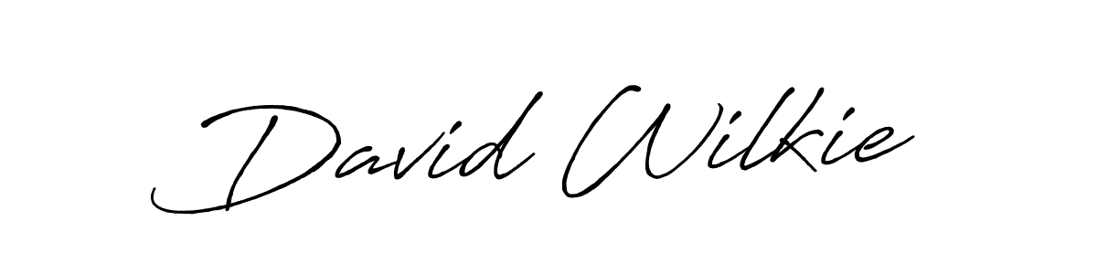 David Wilkie stylish signature style. Best Handwritten Sign (Antro_Vectra_Bolder) for my name. Handwritten Signature Collection Ideas for my name David Wilkie. David Wilkie signature style 7 images and pictures png