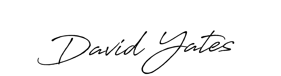 Design your own signature with our free online signature maker. With this signature software, you can create a handwritten (Antro_Vectra_Bolder) signature for name David Yates. David Yates signature style 7 images and pictures png