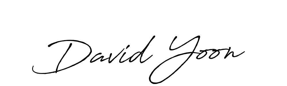 Also You can easily find your signature by using the search form. We will create David Yoon name handwritten signature images for you free of cost using Antro_Vectra_Bolder sign style. David Yoon signature style 7 images and pictures png