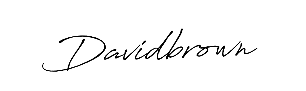 Similarly Antro_Vectra_Bolder is the best handwritten signature design. Signature creator online .You can use it as an online autograph creator for name Davidbrown. Davidbrown signature style 7 images and pictures png