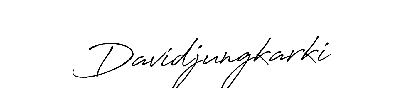 Make a beautiful signature design for name Davidjungkarki. Use this online signature maker to create a handwritten signature for free. Davidjungkarki signature style 7 images and pictures png