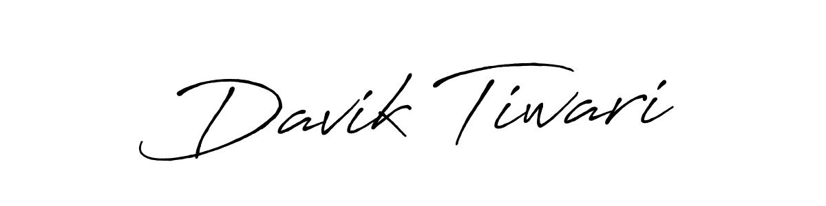 Here are the top 10 professional signature styles for the name Davik Tiwari. These are the best autograph styles you can use for your name. Davik Tiwari signature style 7 images and pictures png