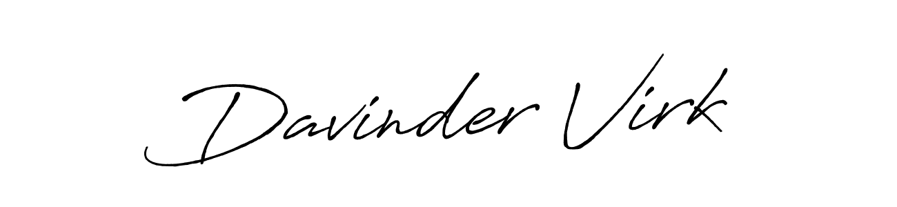 Similarly Antro_Vectra_Bolder is the best handwritten signature design. Signature creator online .You can use it as an online autograph creator for name Davinder Virk. Davinder Virk signature style 7 images and pictures png