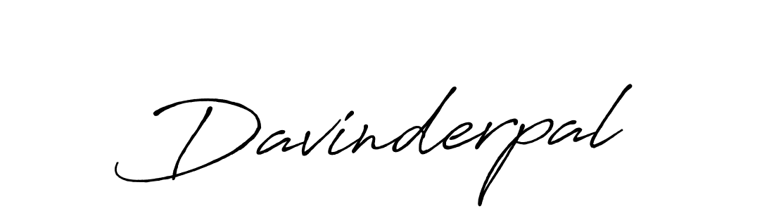 Use a signature maker to create a handwritten signature online. With this signature software, you can design (Antro_Vectra_Bolder) your own signature for name Davinderpal. Davinderpal signature style 7 images and pictures png