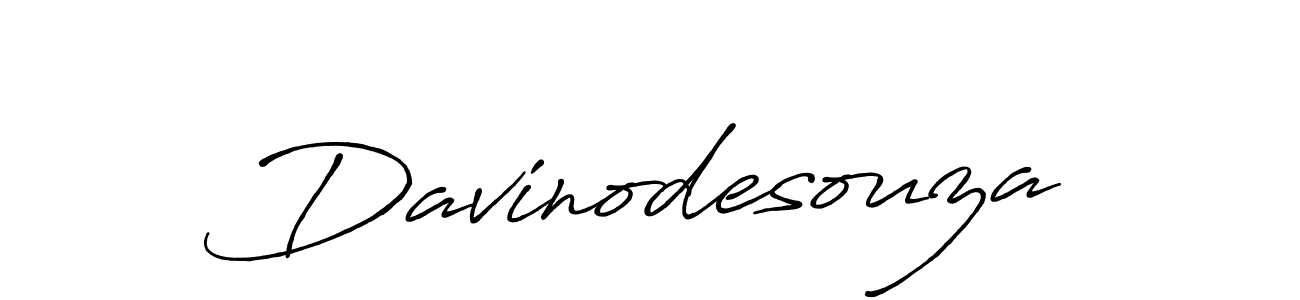 How to make Davinodesouza name signature. Use Antro_Vectra_Bolder style for creating short signs online. This is the latest handwritten sign. Davinodesouza signature style 7 images and pictures png