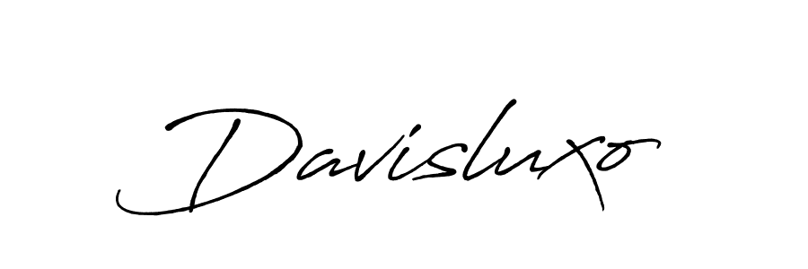 You should practise on your own different ways (Antro_Vectra_Bolder) to write your name (Davisluxo) in signature. don't let someone else do it for you. Davisluxo signature style 7 images and pictures png