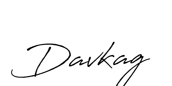 How to make Davkag signature? Antro_Vectra_Bolder is a professional autograph style. Create handwritten signature for Davkag name. Davkag signature style 7 images and pictures png