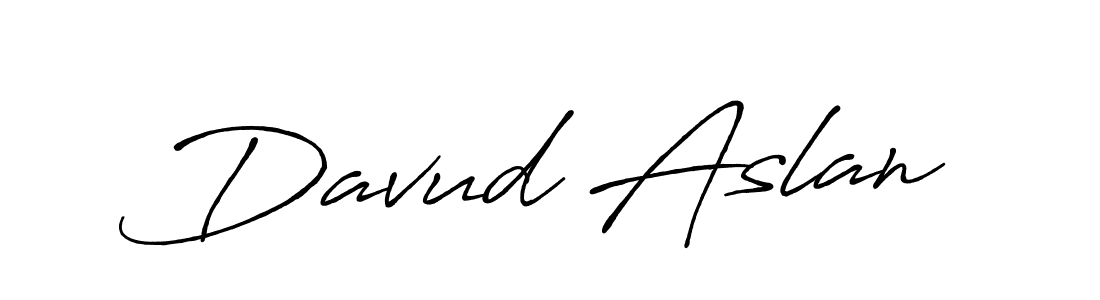 Once you've used our free online signature maker to create your best signature Antro_Vectra_Bolder style, it's time to enjoy all of the benefits that Davud Aslan name signing documents. Davud Aslan signature style 7 images and pictures png