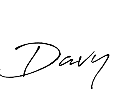 Best and Professional Signature Style for Davy. Antro_Vectra_Bolder Best Signature Style Collection. Davy signature style 7 images and pictures png