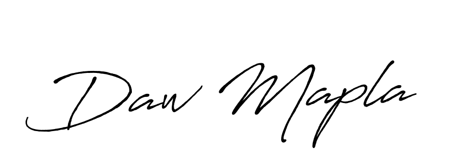 You should practise on your own different ways (Antro_Vectra_Bolder) to write your name (Daw Mapla) in signature. don't let someone else do it for you. Daw Mapla signature style 7 images and pictures png
