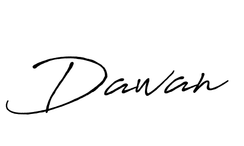 if you are searching for the best signature style for your name Dawan. so please give up your signature search. here we have designed multiple signature styles  using Antro_Vectra_Bolder. Dawan signature style 7 images and pictures png
