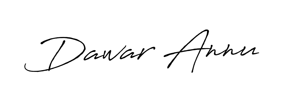 Once you've used our free online signature maker to create your best signature Antro_Vectra_Bolder style, it's time to enjoy all of the benefits that Dawar Annu name signing documents. Dawar Annu signature style 7 images and pictures png