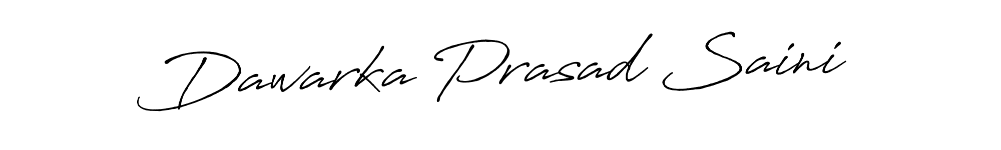 if you are searching for the best signature style for your name Dawarka Prasad Saini. so please give up your signature search. here we have designed multiple signature styles  using Antro_Vectra_Bolder. Dawarka Prasad Saini signature style 7 images and pictures png