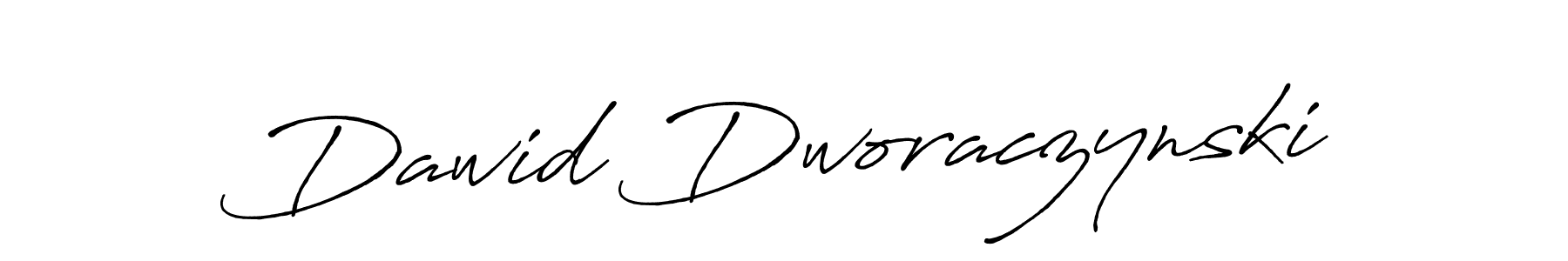 Also we have Dawid Dworaczynski name is the best signature style. Create professional handwritten signature collection using Antro_Vectra_Bolder autograph style. Dawid Dworaczynski signature style 7 images and pictures png