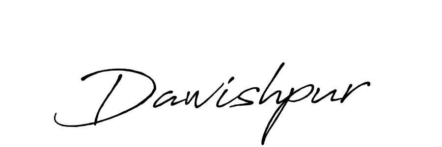 Create a beautiful signature design for name Dawishpur. With this signature (Antro_Vectra_Bolder) fonts, you can make a handwritten signature for free. Dawishpur signature style 7 images and pictures png